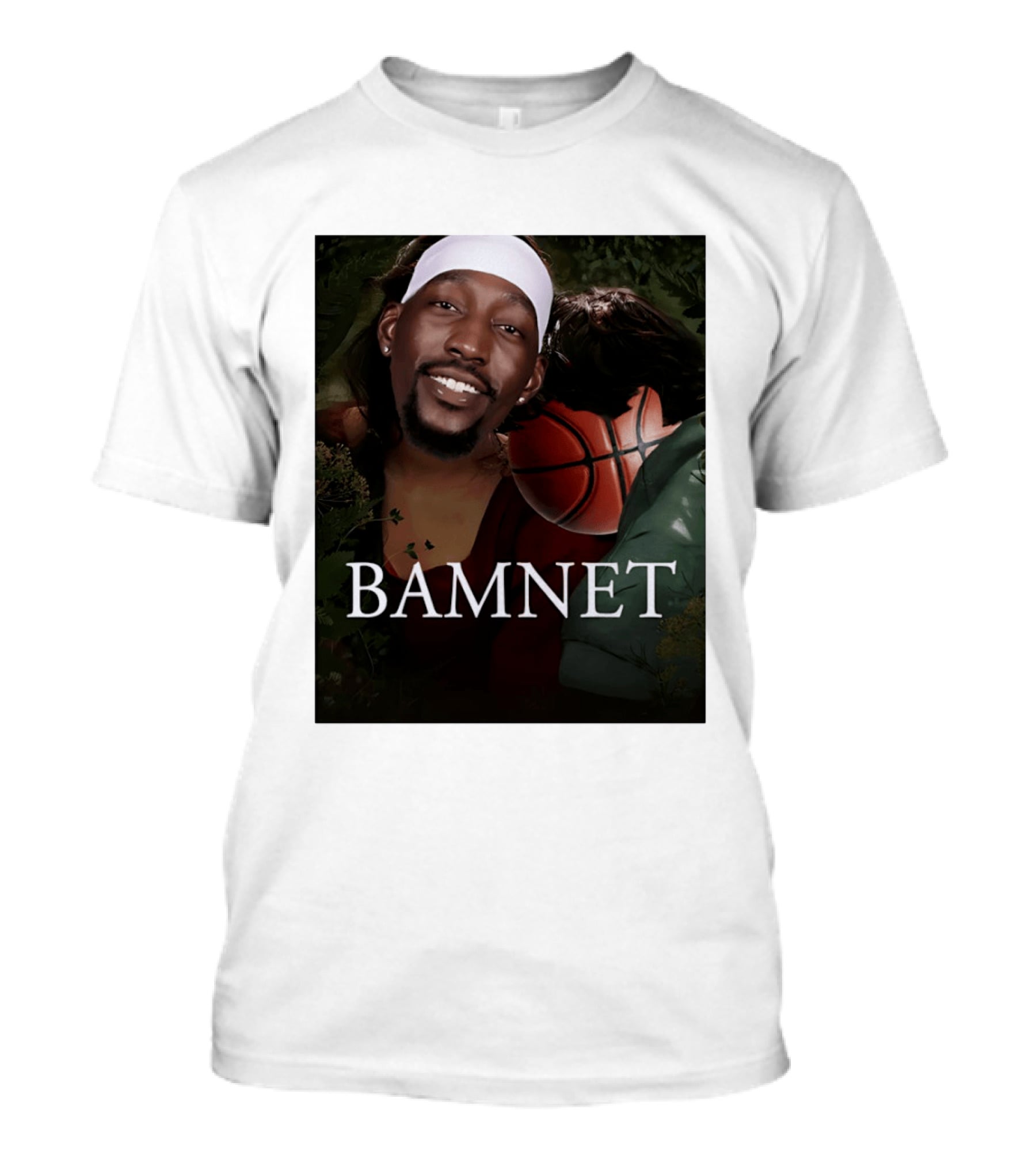 Bamnet Bam Adebayo Miami Heat Meme Basketball Headband T-Shirt