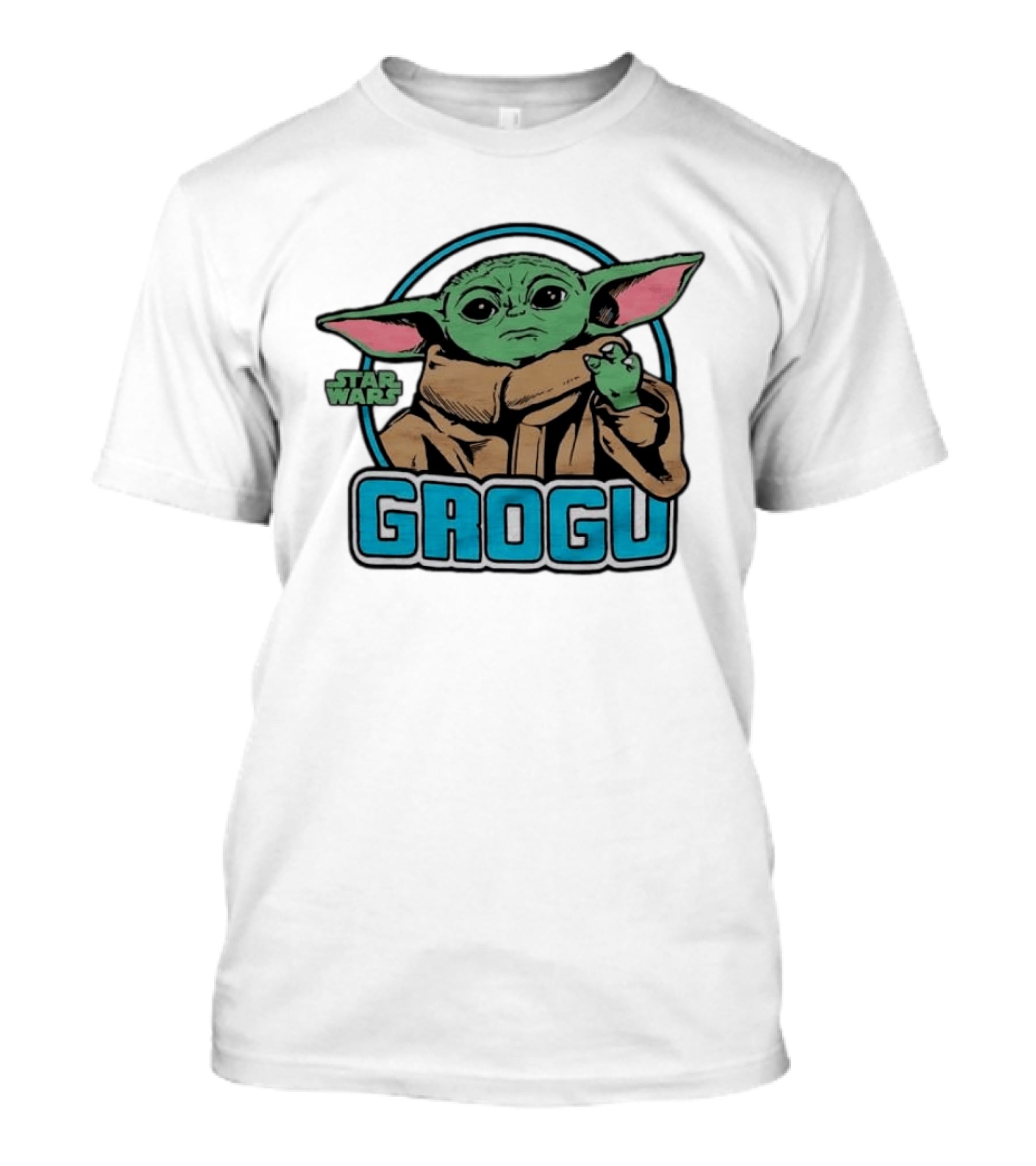 Grogu Star Wars Mandalorian Baby Yoda Highlights T-Shirt