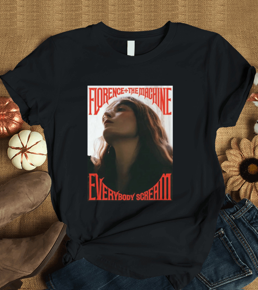 Florence + The Machine Everybody Scream SSE Arena Belfast 2026 T-Shirt