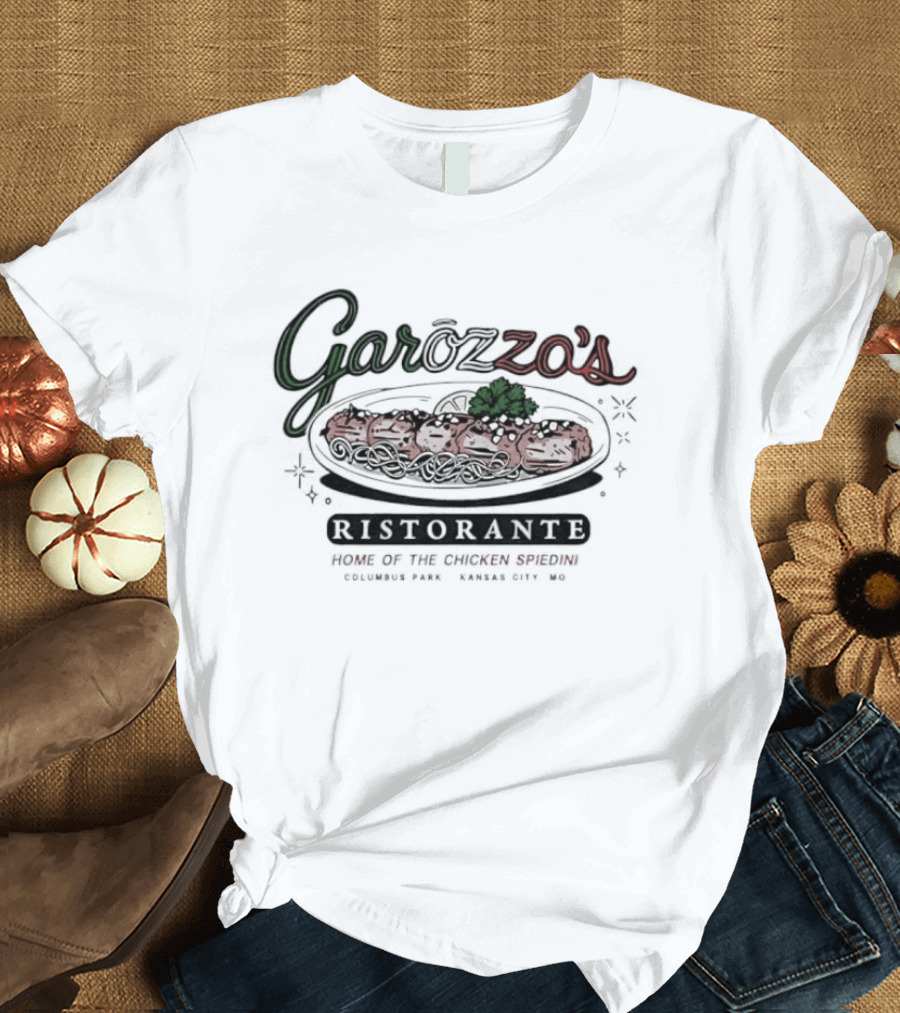 Garozzo's Ristorante Kansas City Home Of The Chicken Spiedini Est. 1989 T-Shirt