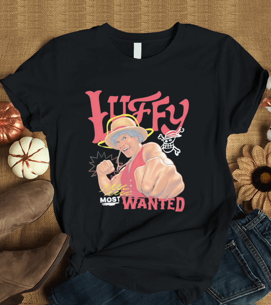 Luffy Most Wanted One Piece Live Action Season 2 T-Shirt