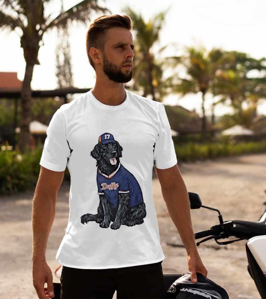 Keith Hernandez 17 New York Mets Duffy Jersey Dog T-Shirt