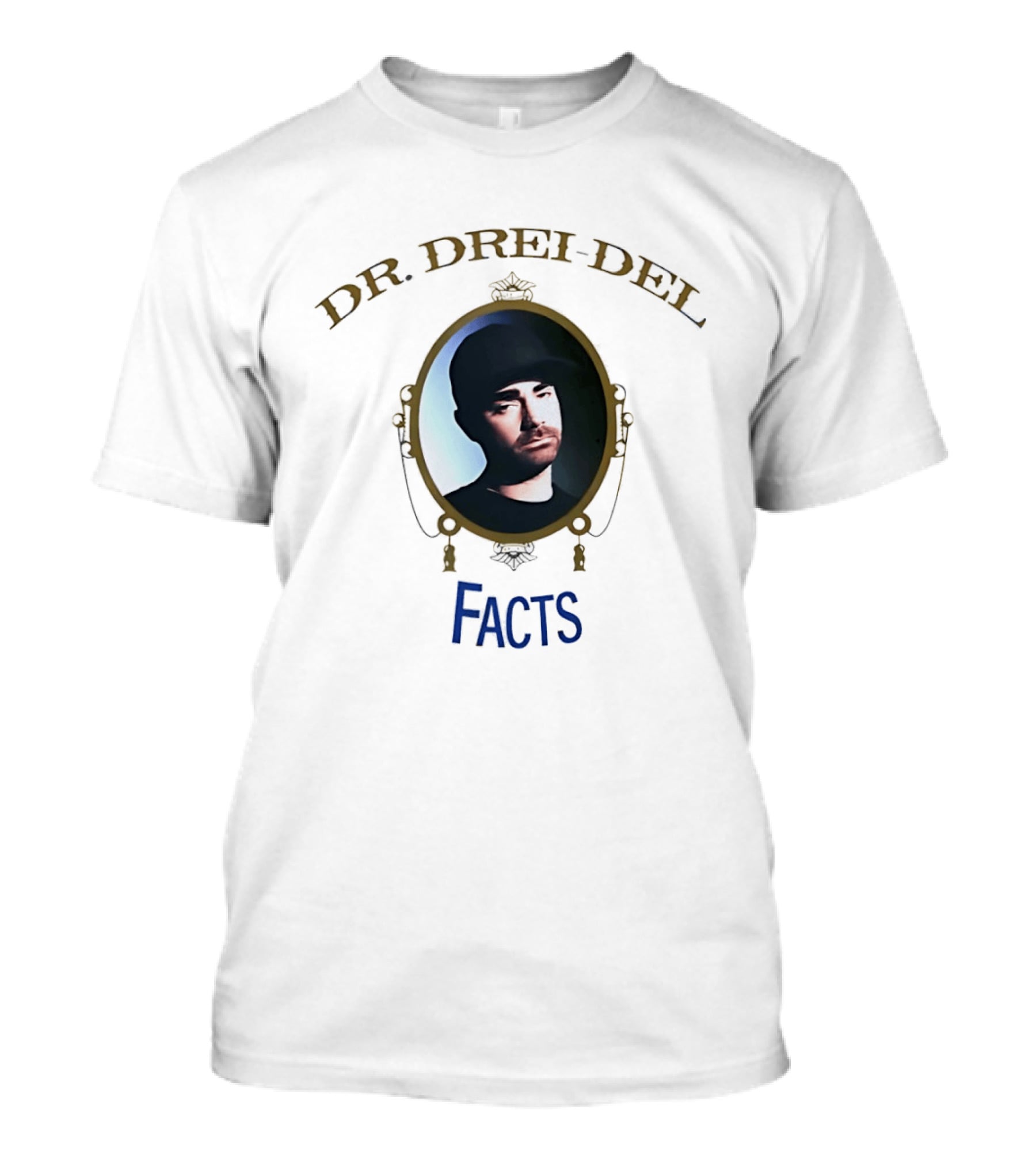 Dr Dreidel Facts Hip Hop Parody Hanukkah Humor T-Shirt