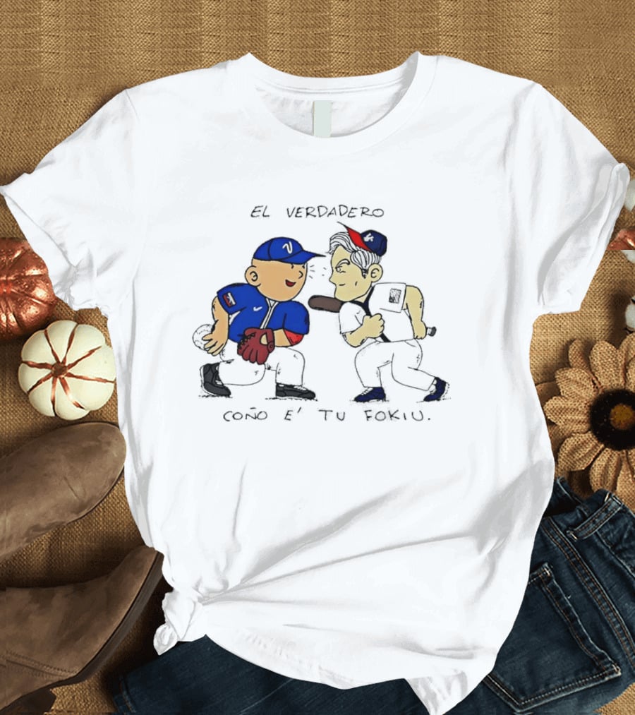Venezuela Vs USA Baseball El Verdadero Cono C U Boniku T-Shirt