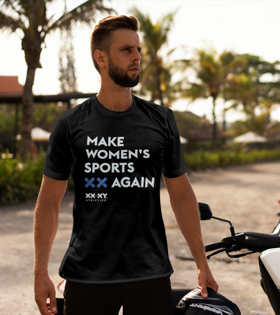 Make Women's Sports XX Female Athletes Empowerment T-Shirt