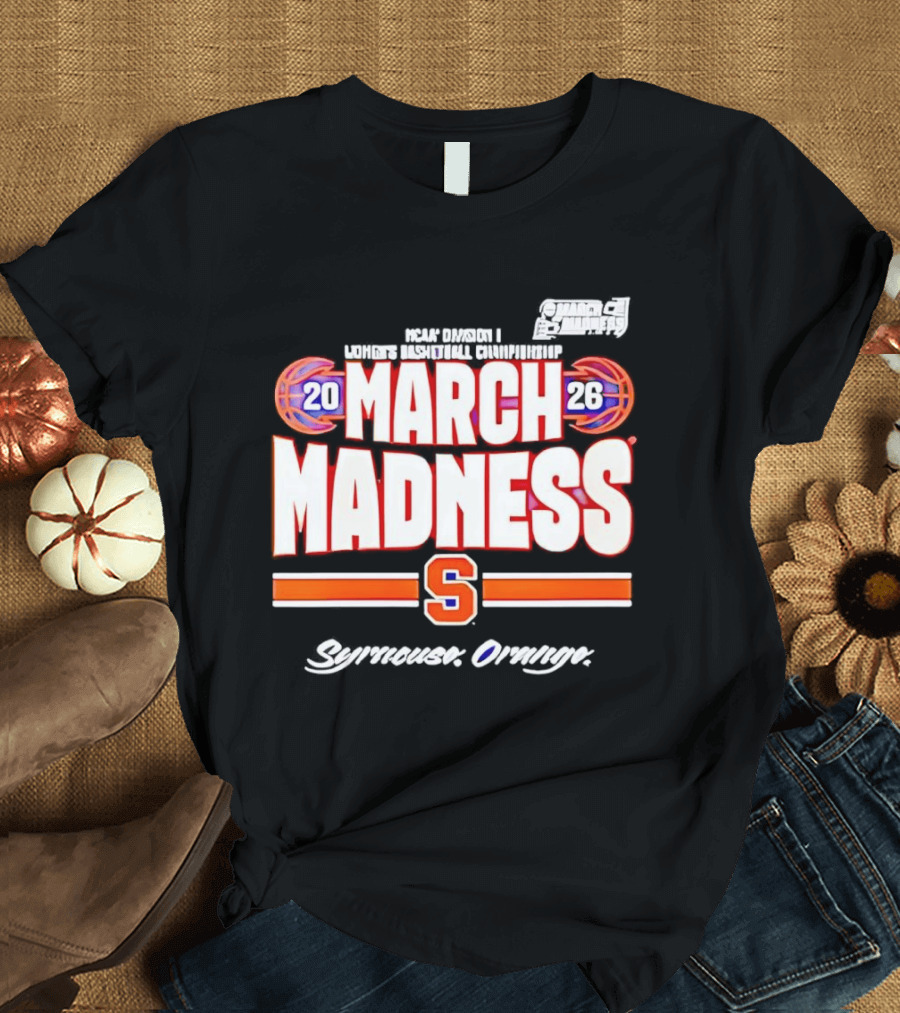 Syracuse Orange 2026 March Madness Basketball T-Shirt