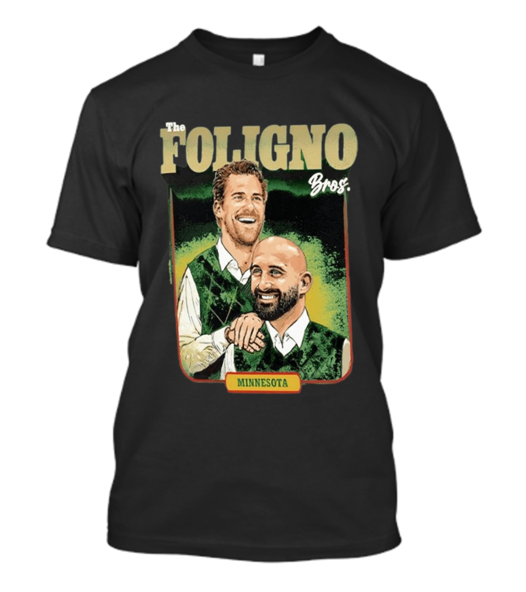 The Foligno Bros Nick Foligno Marcus Foligno Minnesota T-Shirt