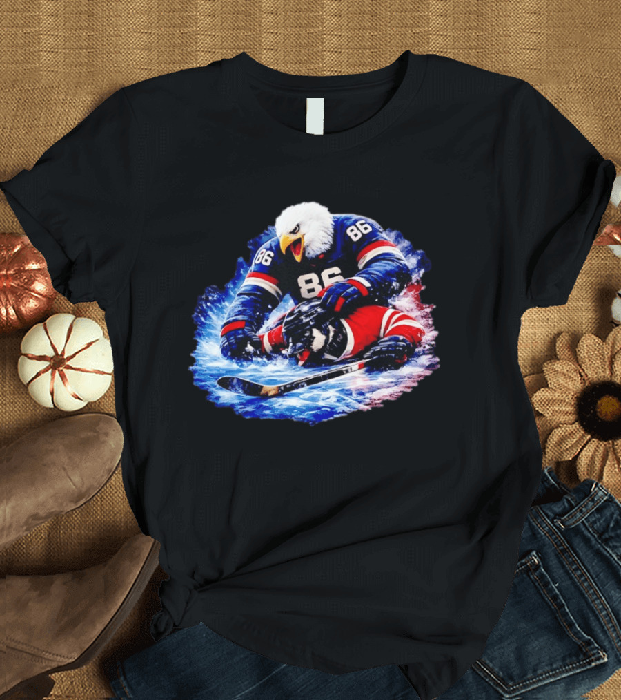 USA Vs Canada Hockey 2026 Eagle Clash T-Shirt