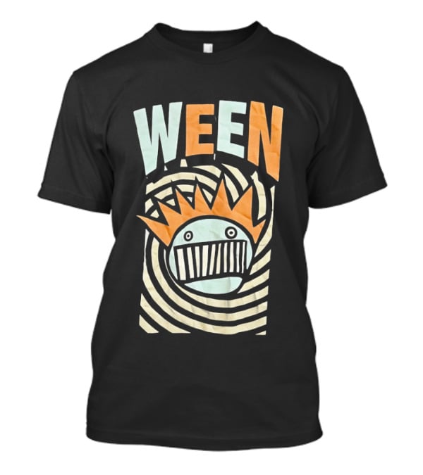 Ween 2017 Tour Boognish Icon Spiral T-Shirt