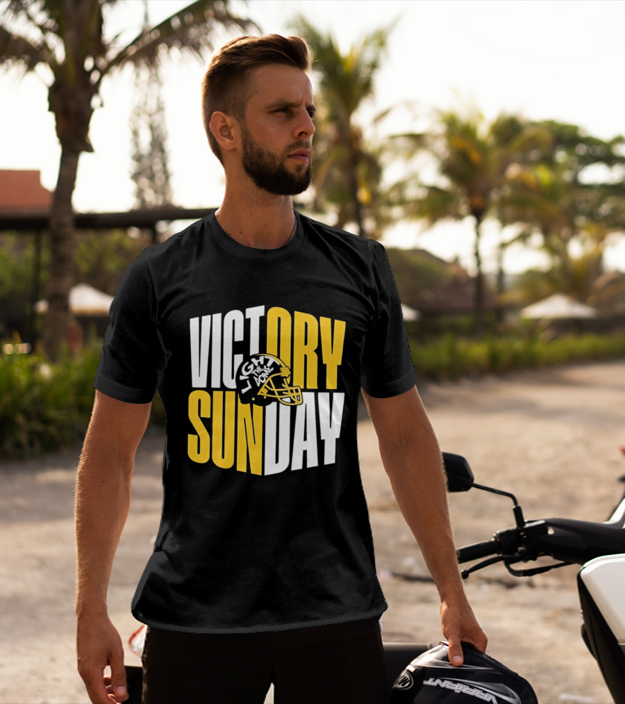 Victory Sunday Light The Dome Helmet T-Shirt
