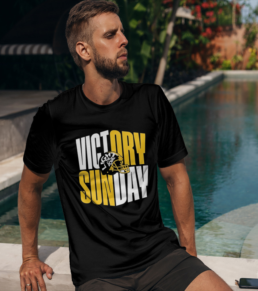 Victory Sunday Light The Dome Helmet T-Shirt
