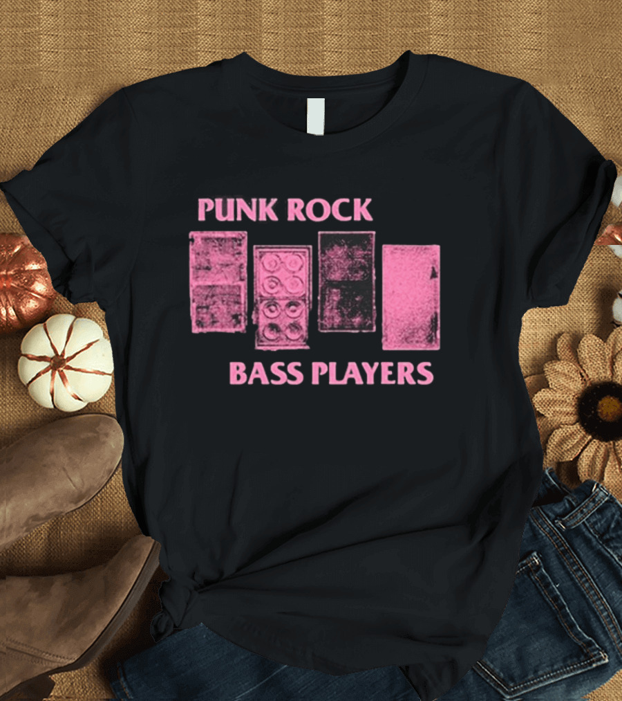 Punk Rock Bass Players Amplifier Speaker Stacks T-Shirt