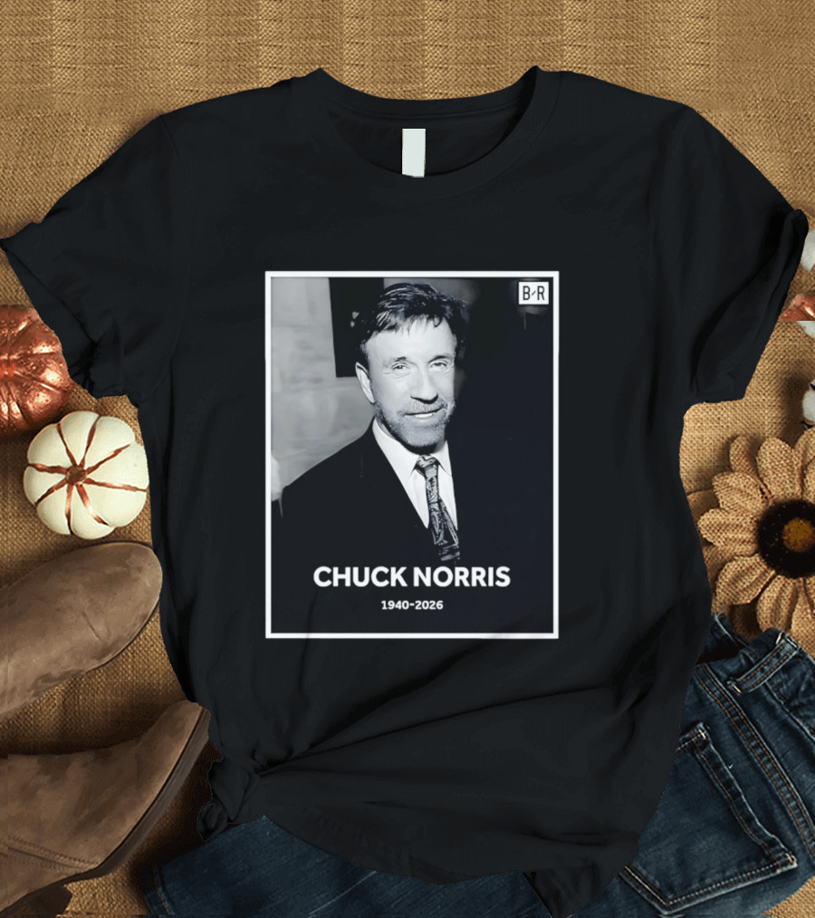 Chuck Norris 1940 2026 B R Legend T-Shirt