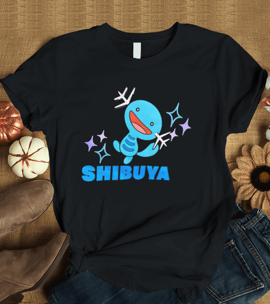 Wooper Shibuya Pokemon Center Sparkles T-Shirt