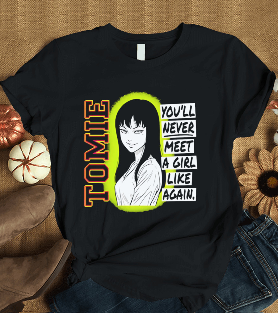 Tomie You'll Never Meet A Girl Like Me Again Junji Ito T-Shirt