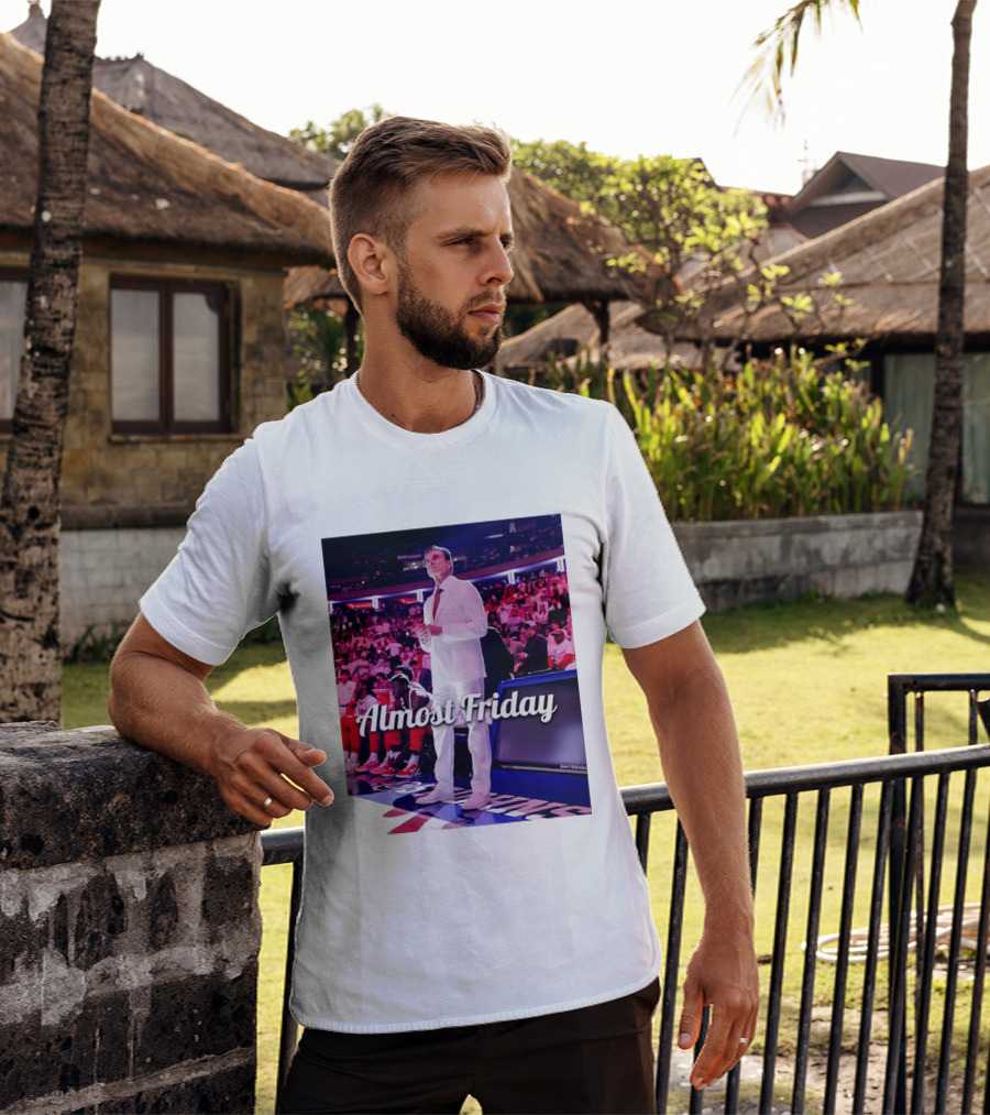 Almost Friday Rick Pitino Basketball Game Coach Suit T-Shirt