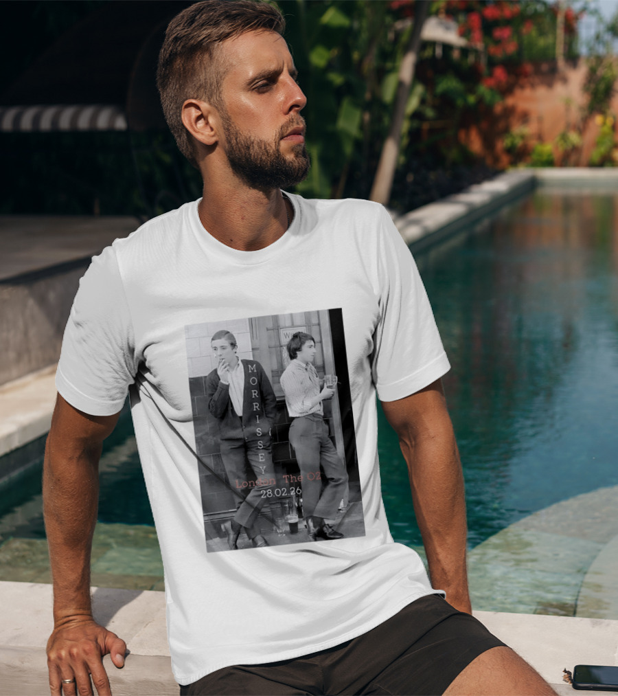 Morrissey London The O2 28.02.26 T-Shirt