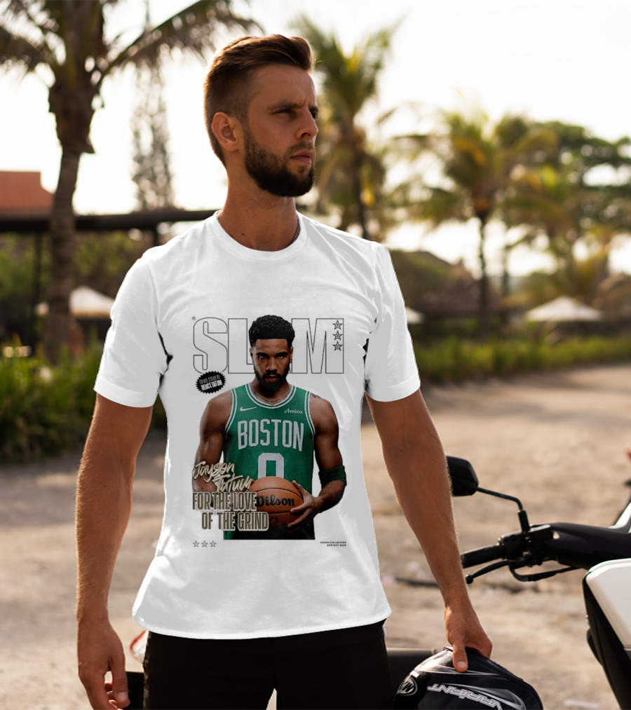 SLAM 261 Jayson Tatum Boston Celtics For The Love Of The Grind T-Shirt
