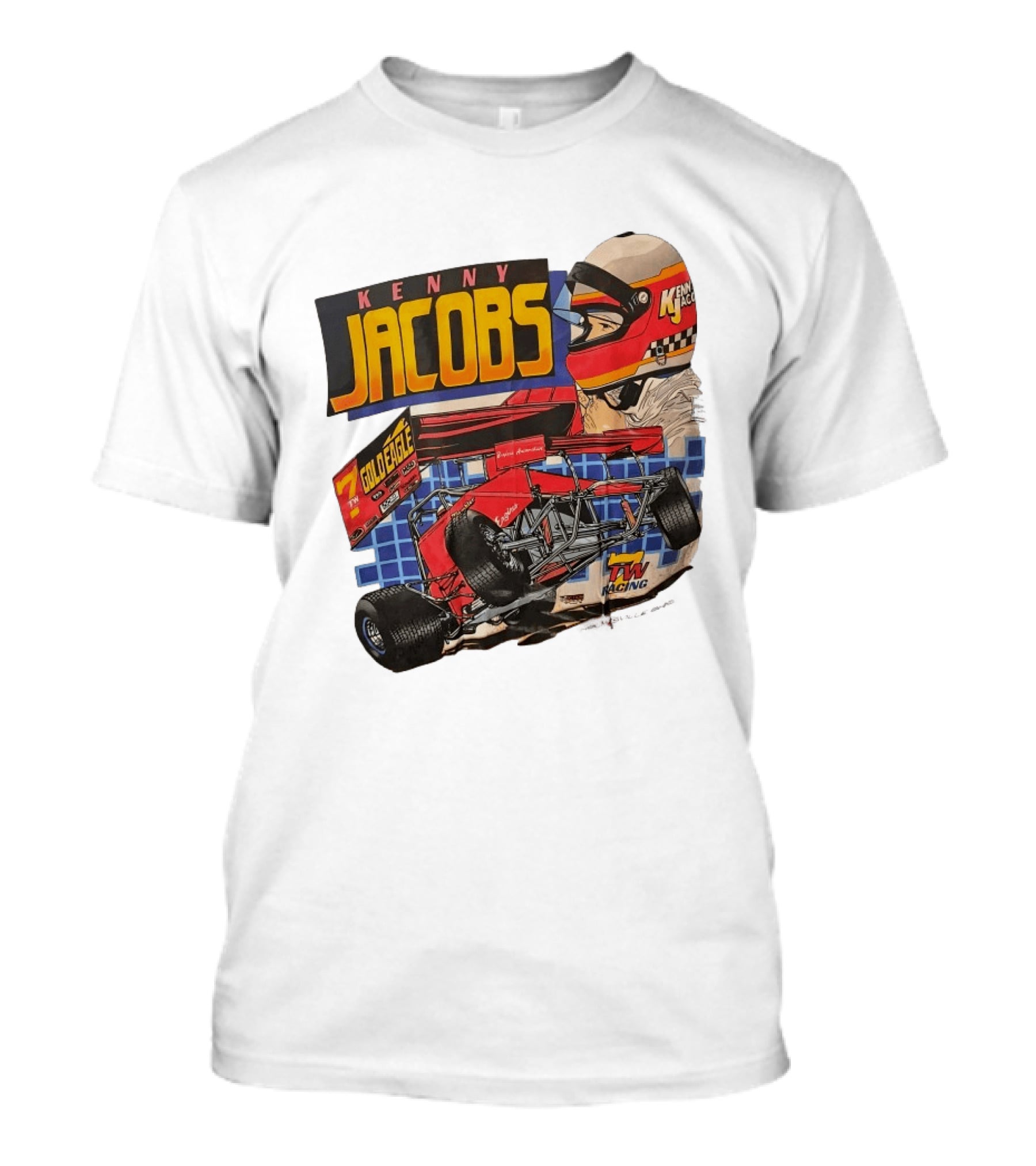 Kenny Jacobs Gold Eagle TW Racing T-Shirt