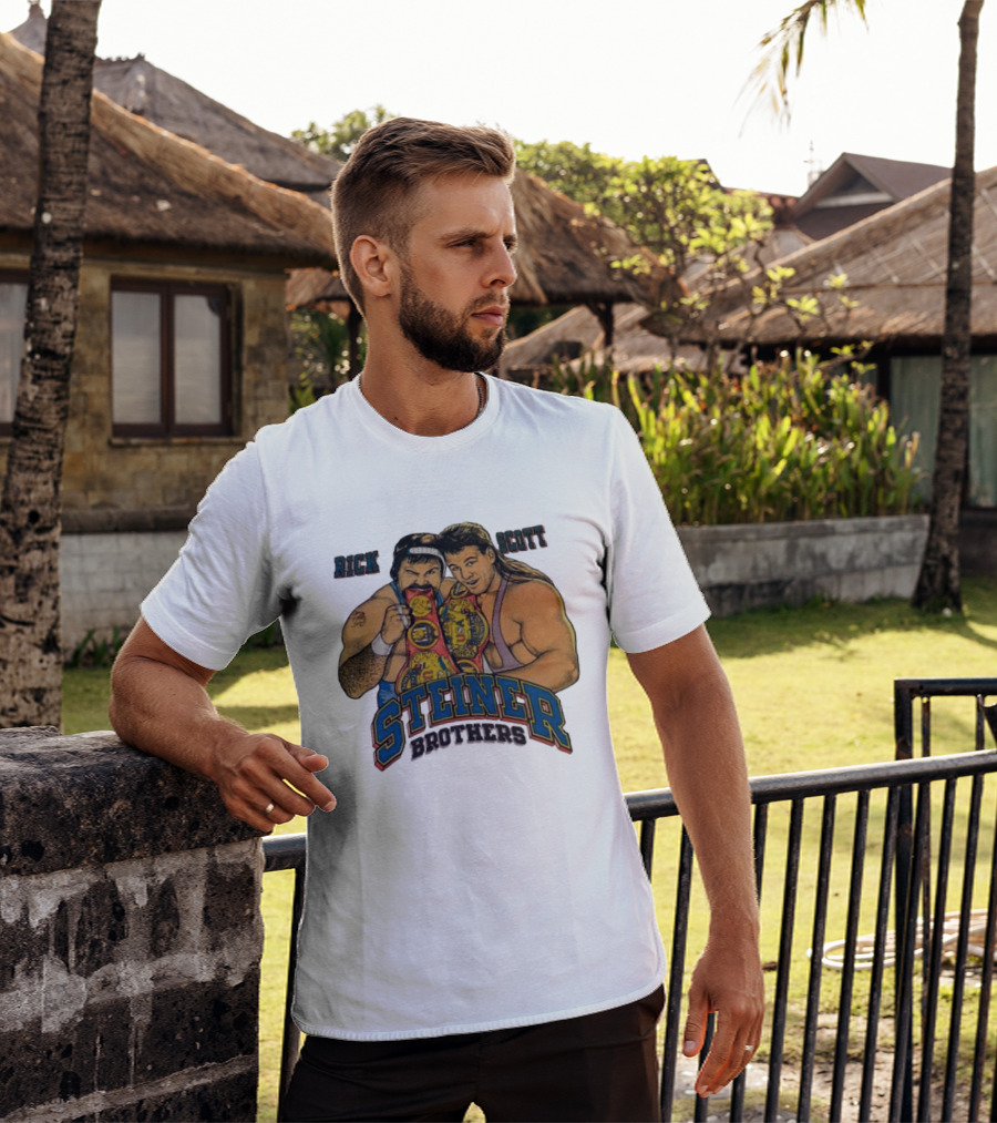 Rick Scott Steiner Brothers Wrestling Champions T-Shirt