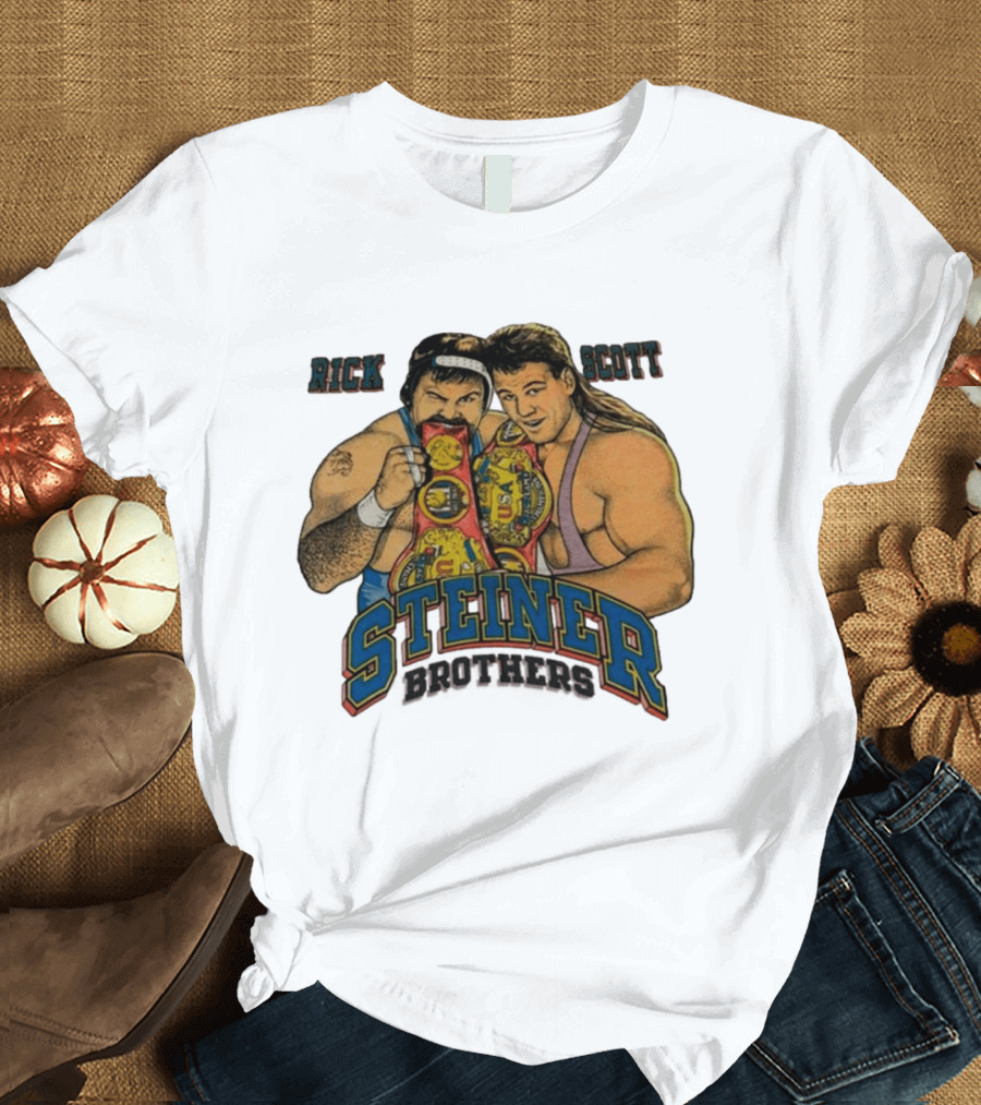 Rick Scott Steiner Brothers Wrestling Champions T-Shirt