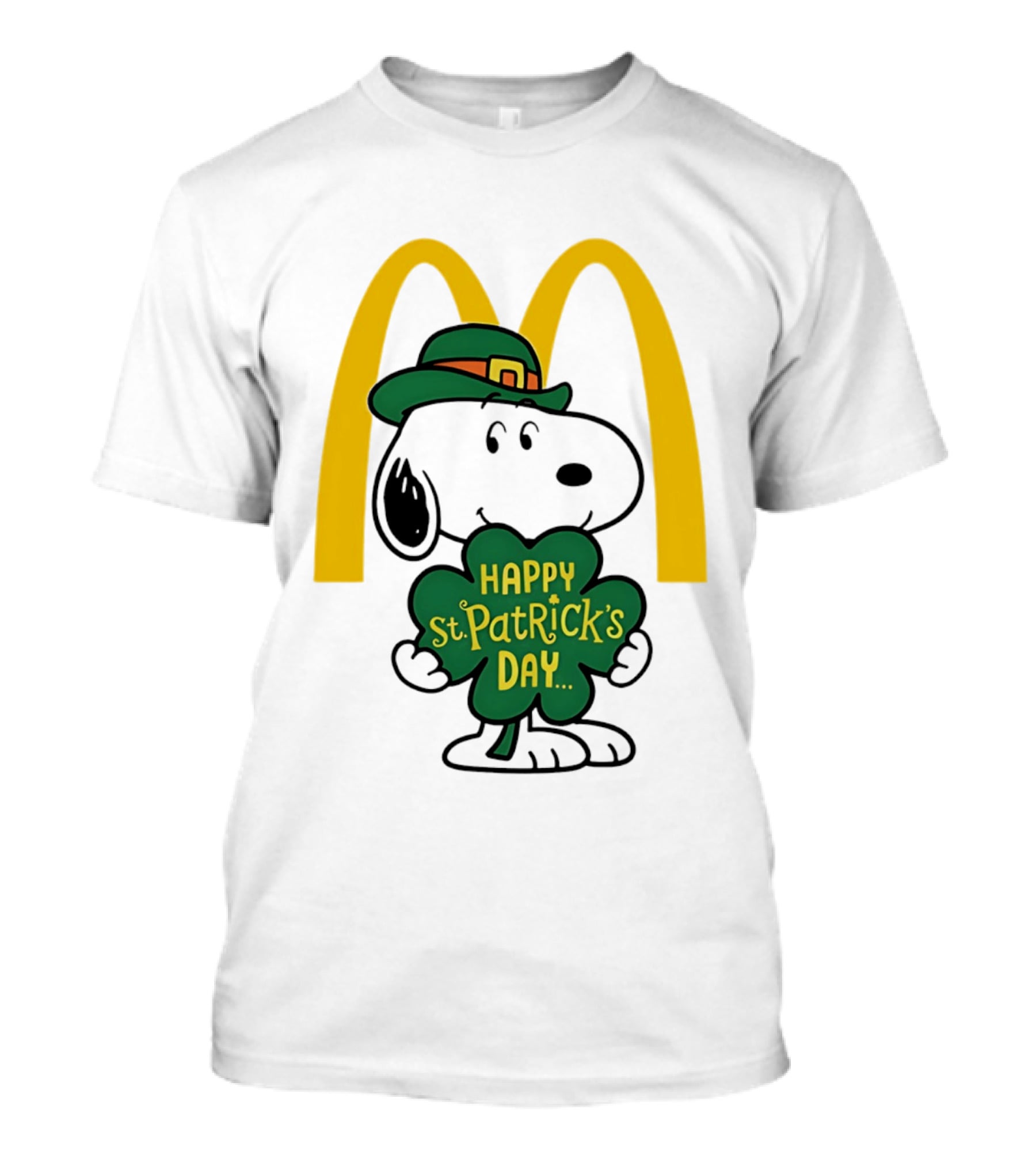 McDonald's Snoopy Happy St. Patrick's Day 2026 Collaboration T-Shirt