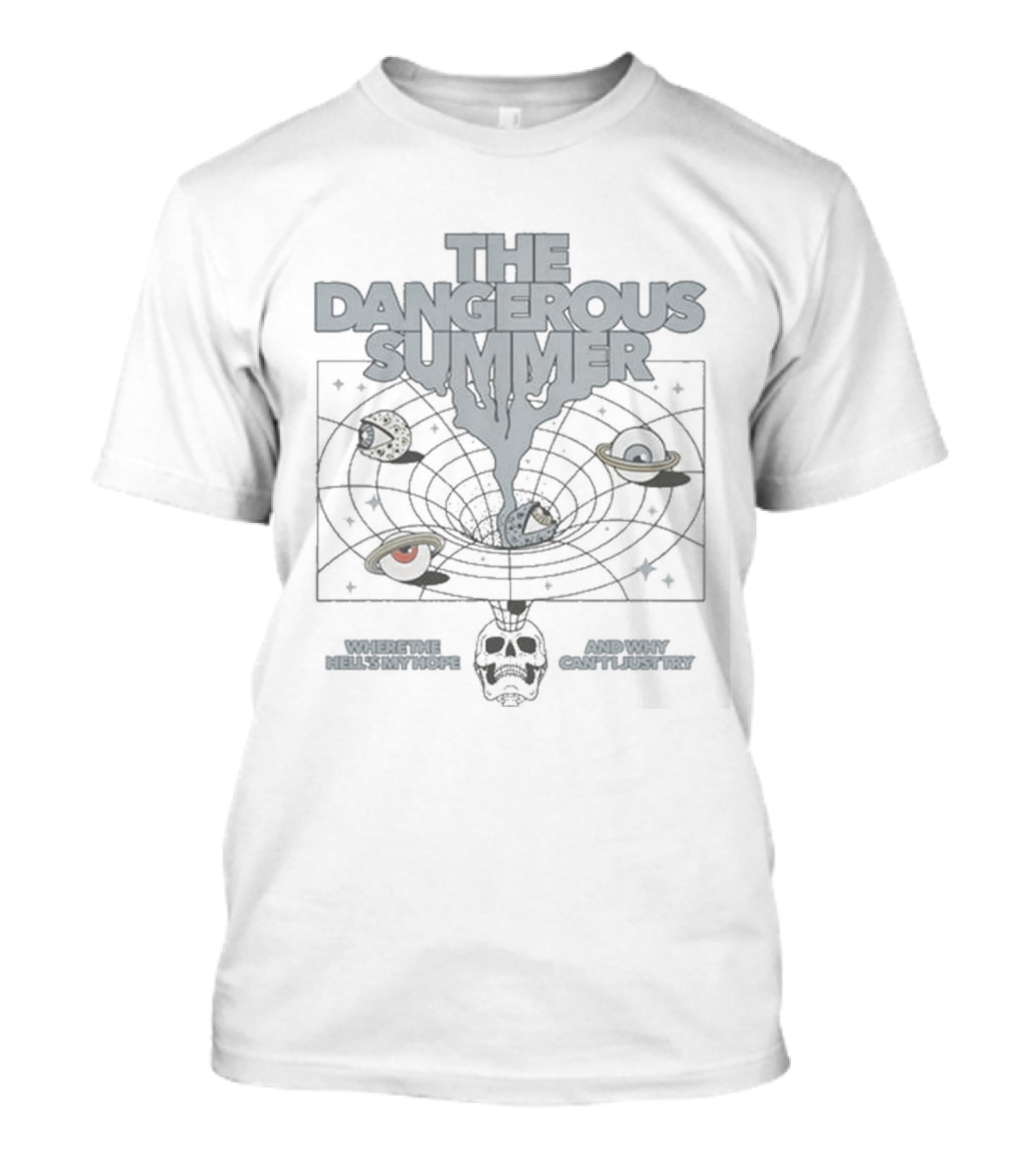 The Dangerous Summer The Permanent Drain Planetary Orbit Cosmic Mystery T-Shirt