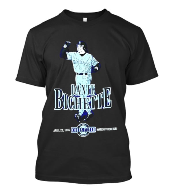 Dante Bichette Rockies Coors Field Walk Off Home Run T-Shirt