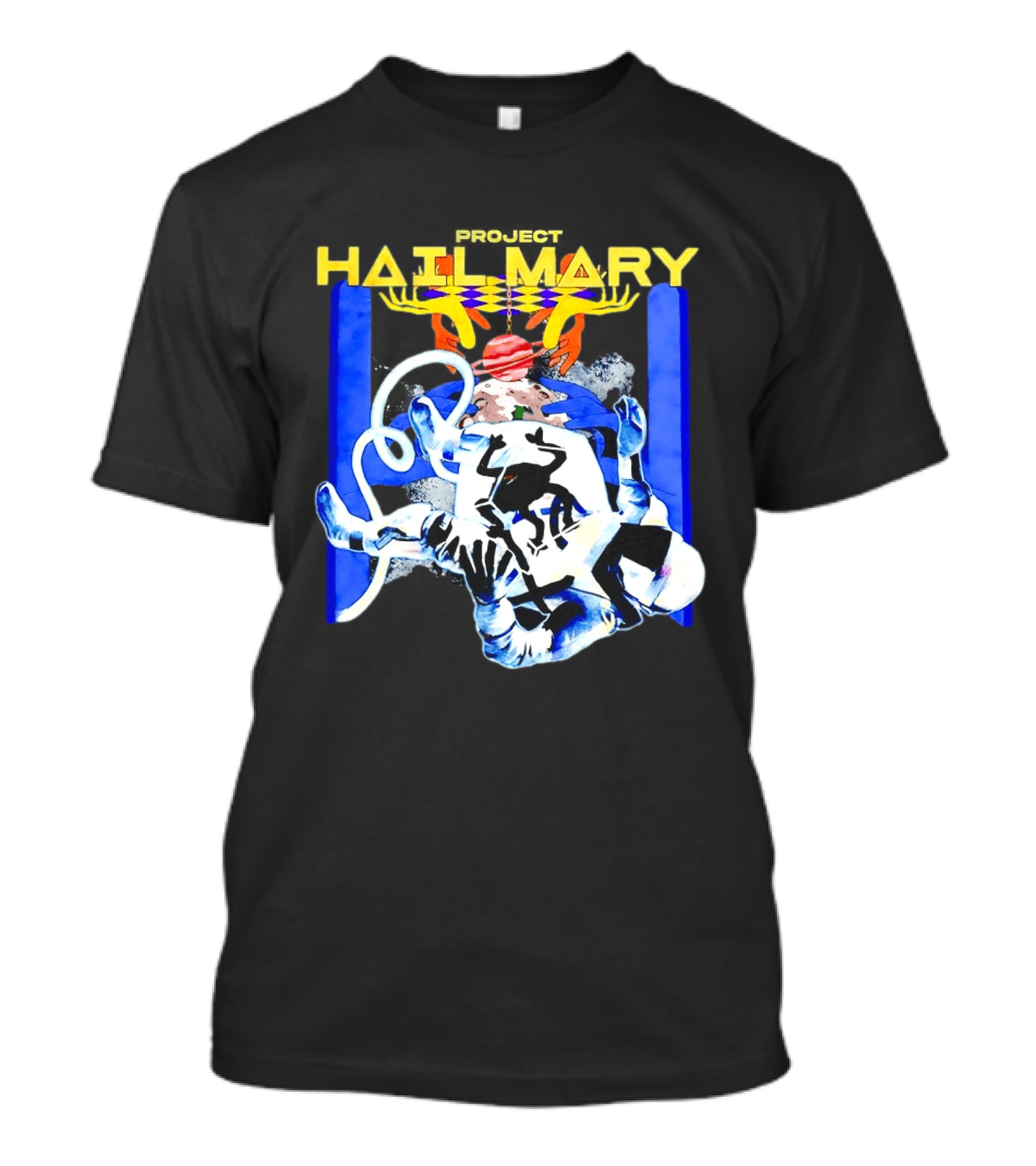Hail Mary Sci Fi Space Adventure Book Lover T-Shirt