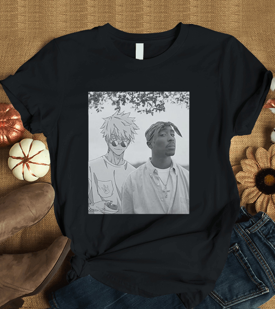 Jujutsu Kaisen X Tupac Collaboration All Eyez On Me T-Shirt
