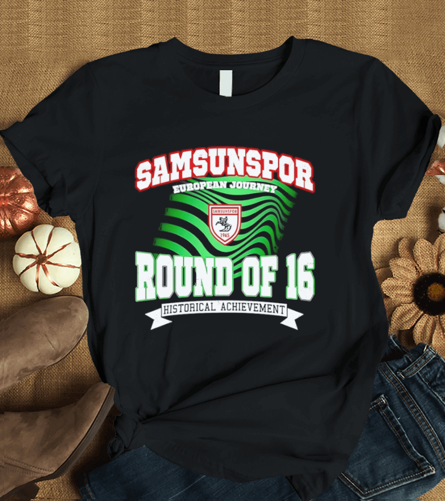 Samsunspor European Journey 1965 Round Of 16 Historical T-Shirt