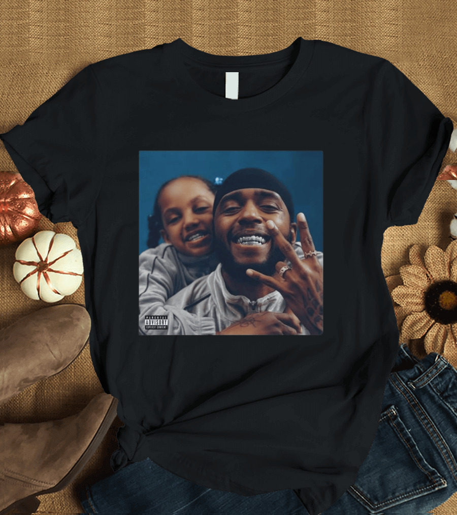 6Lack Love Is The New Gangsta Album Cover Grinning With Grillz T-Shirt