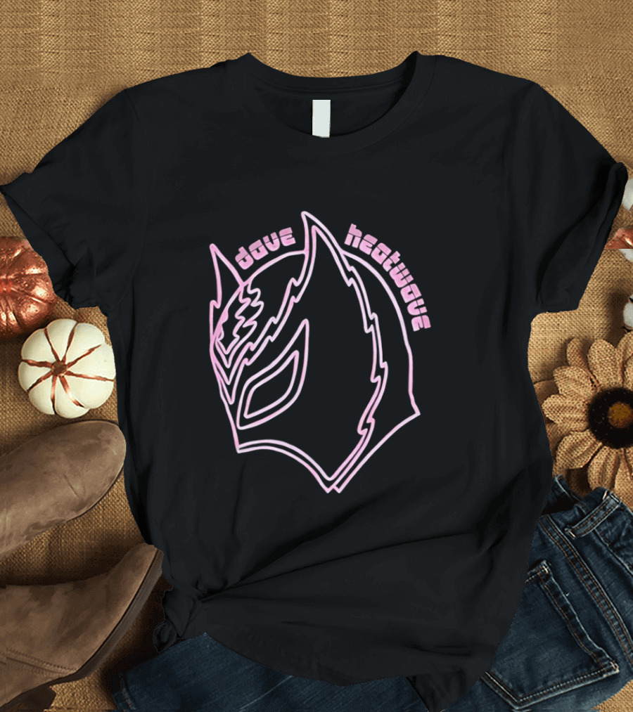 Matt Mercer Dave Heatwave Mask Iconic Luchador T-Shirt