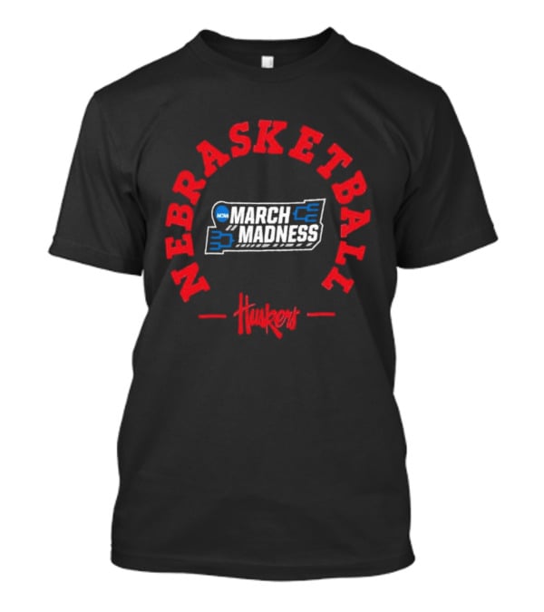 Nebrasketball NCAA Huskers March Madness 2026 T-Shirt
