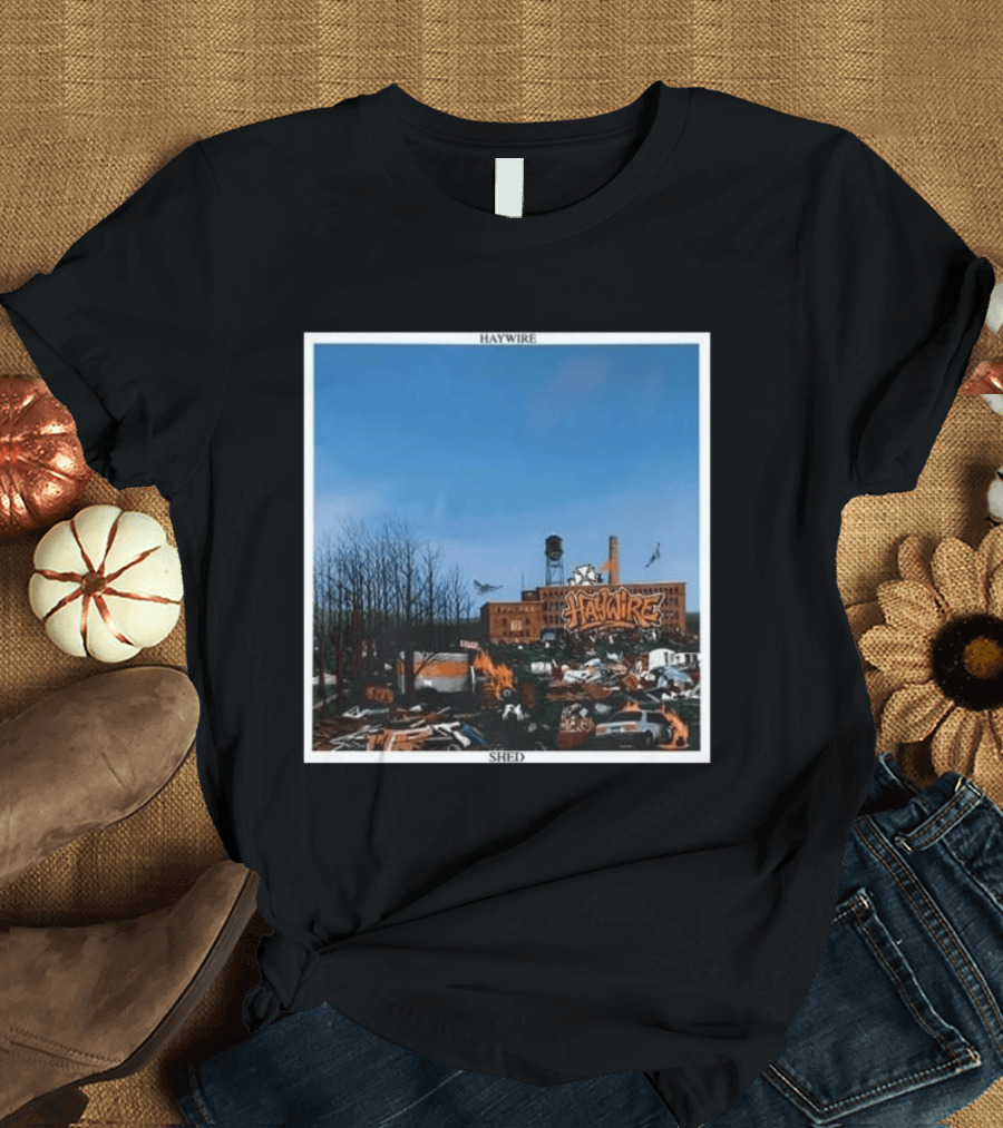 Haywire Is Your Friend Tour 2026 Shed Factory Urban Landscape T-Shirt