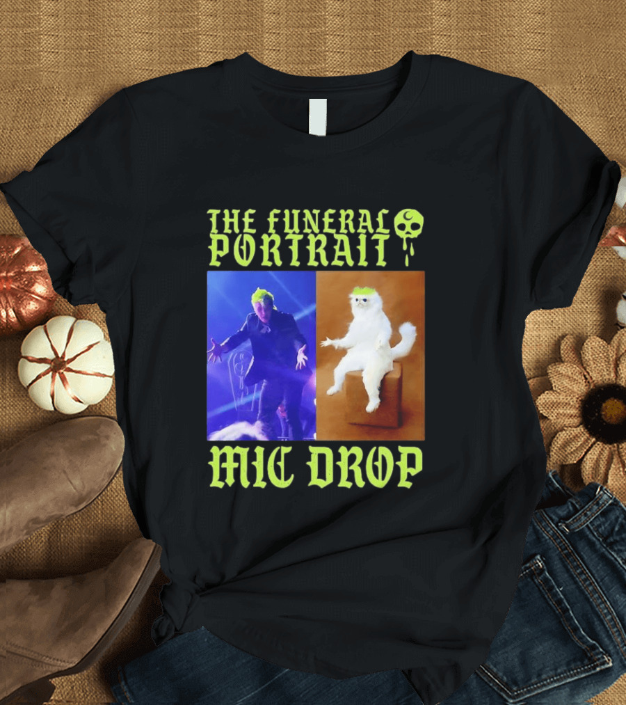 The Funeral Portrait Mic Drop T-Shirt