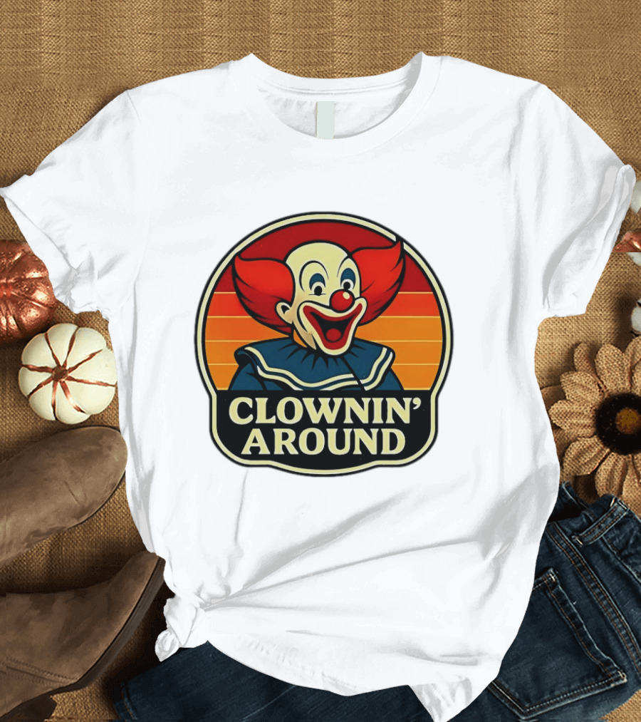Bozo The Clown Clownin' Around T-Shirt