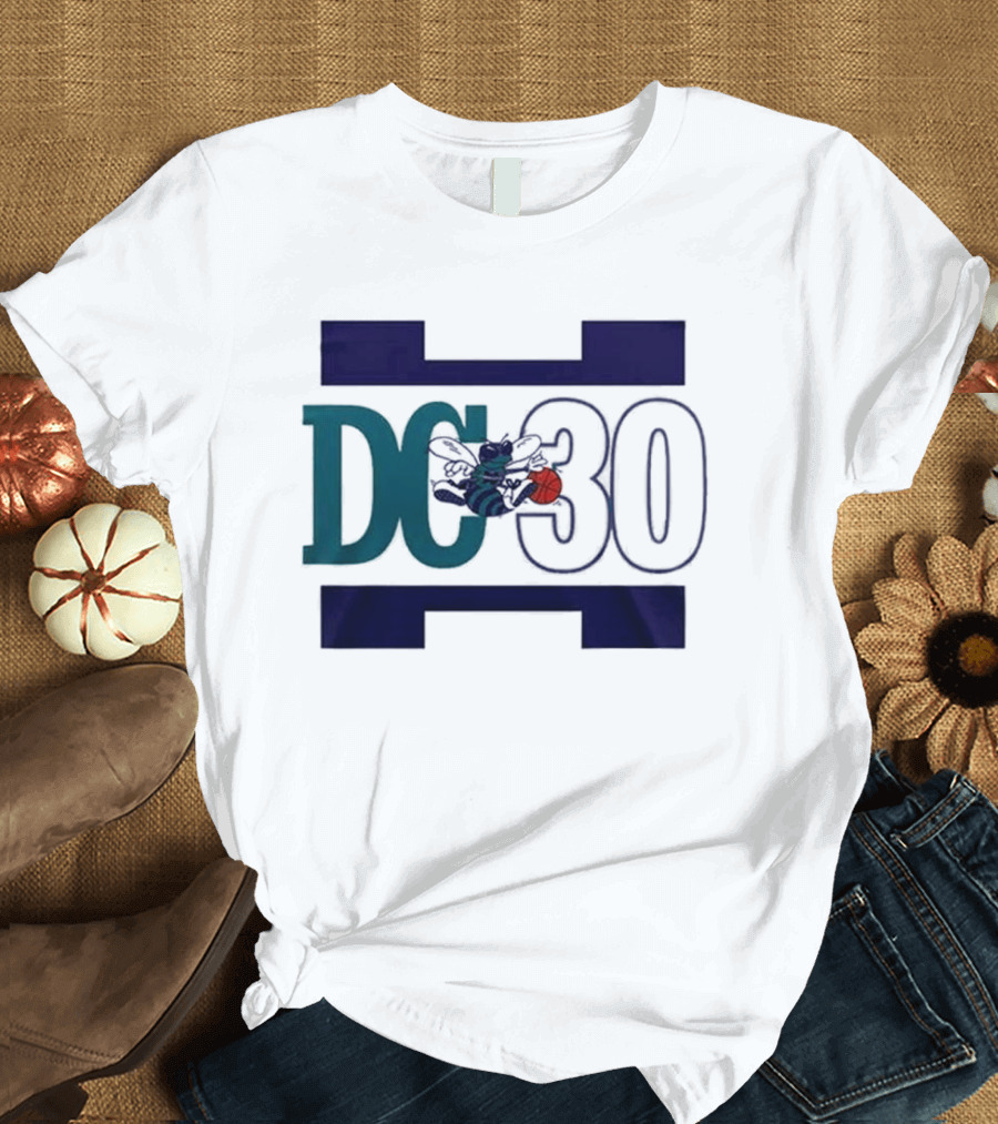 Charlotte Hornets 2026 DC 30 Dell Curry T-Shirt