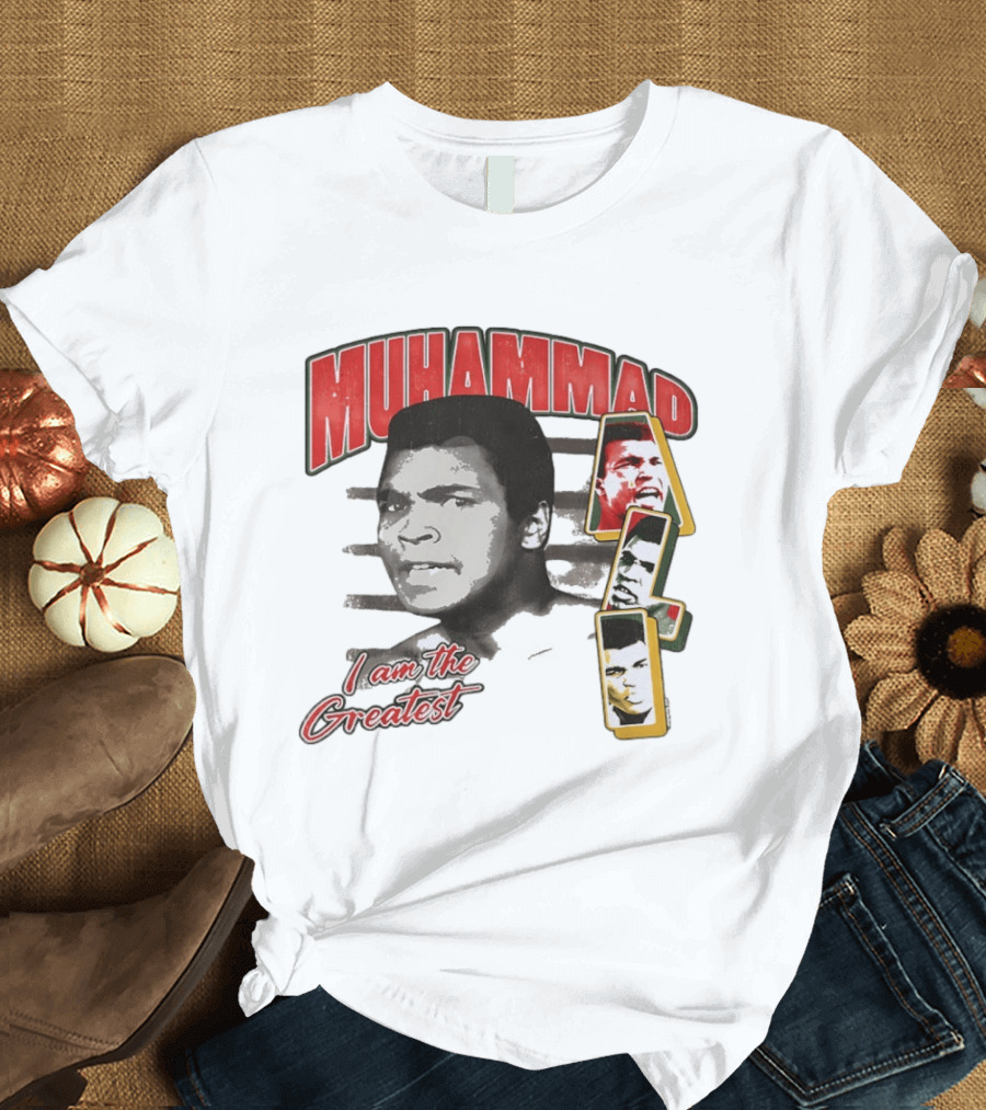 Muhammad Ali I Am The Greatest Retro Boxing Legend T-Shirt
