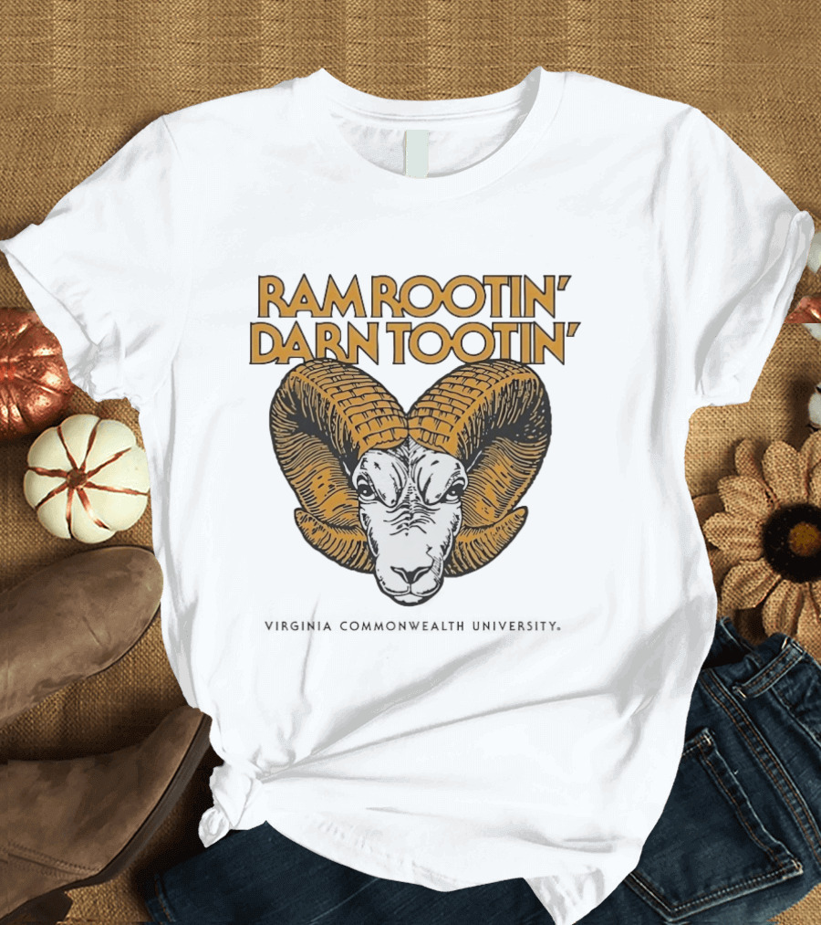 Ram Rootin Darn Tootin Virginia Commonwealth University T-Shirt
