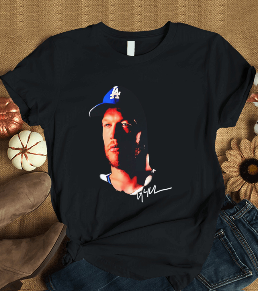 Los Angeles Dodgers Thank You Clayton Kershaw LA Cap Signature T-Shirt