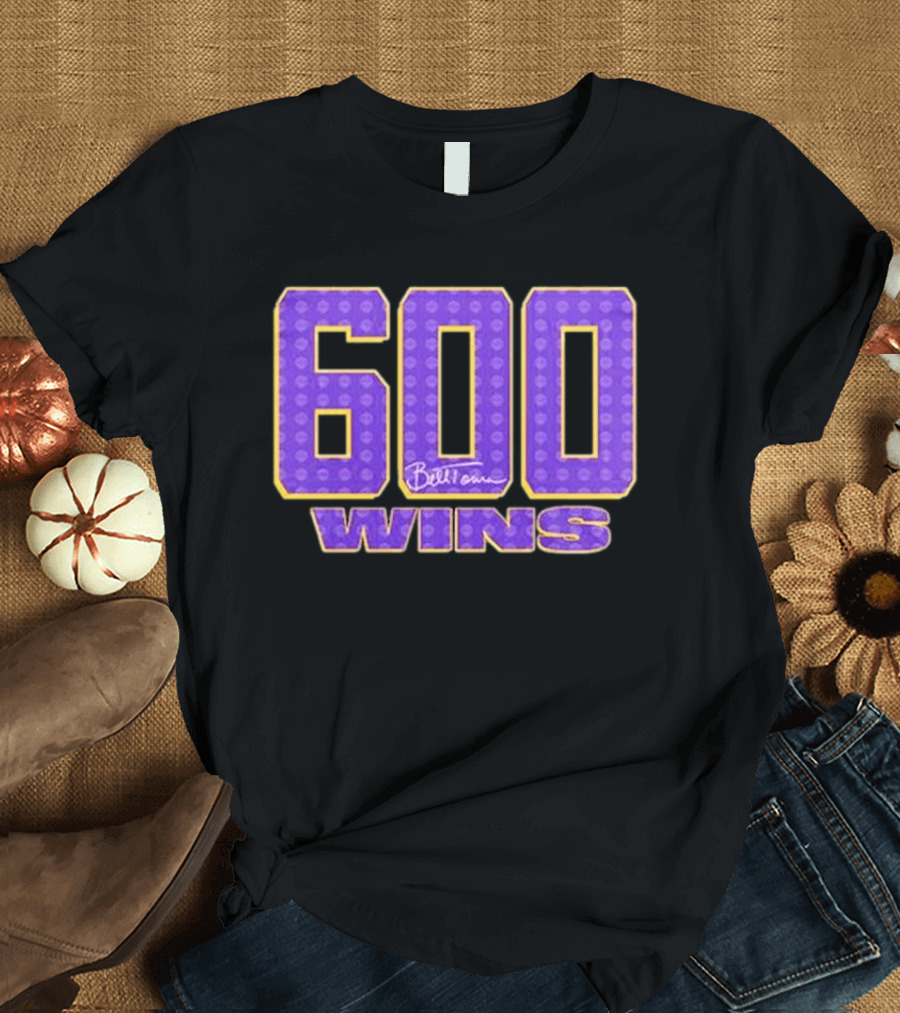 LSU Tigers Bill Torina 600 Wins Celebration 2026 T-Shirt