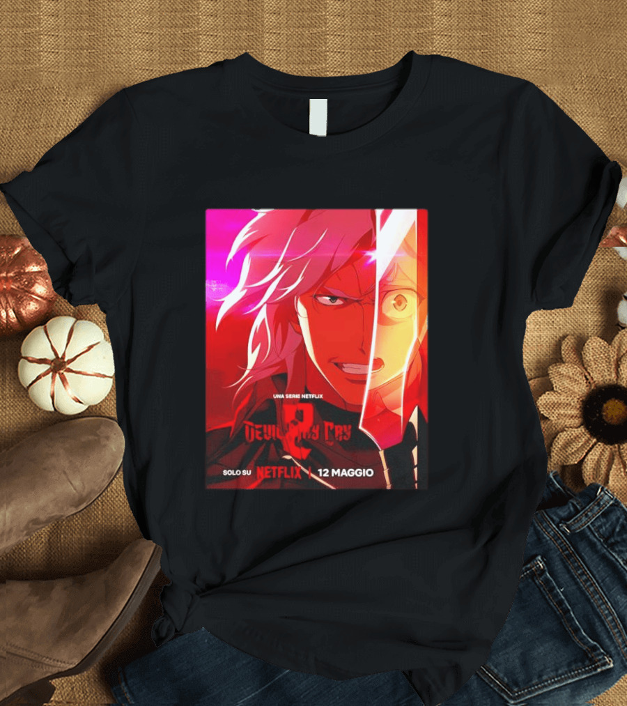 Devil May Cry Serie Netflix Solo Su Netflix 12 Maggio T-Shirt