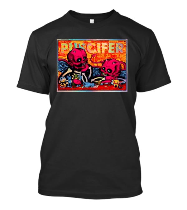 Puscifer Music Hall Fair Park Dallas TX March 25 2026 With Red Winged Skeletons And Vintage Comic T-Shirt