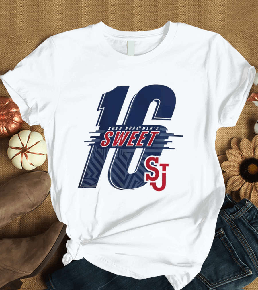 St. John's 2026 NCAA Men's Basketball Sweet 16 SJU T-Shirt