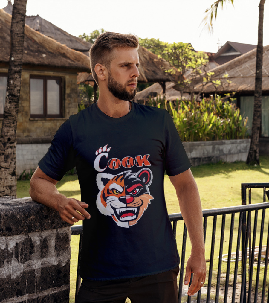 Cincinnati Bengals Bearcats Cook Split Face T-Shirt