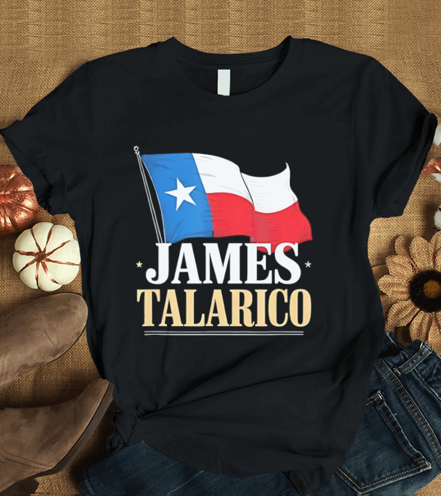 James Talarico Texas Flag Democrat Political T-Shirt