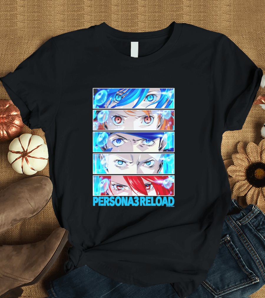 Persona 3 Reload Character Eyes Close Up T-Shirt