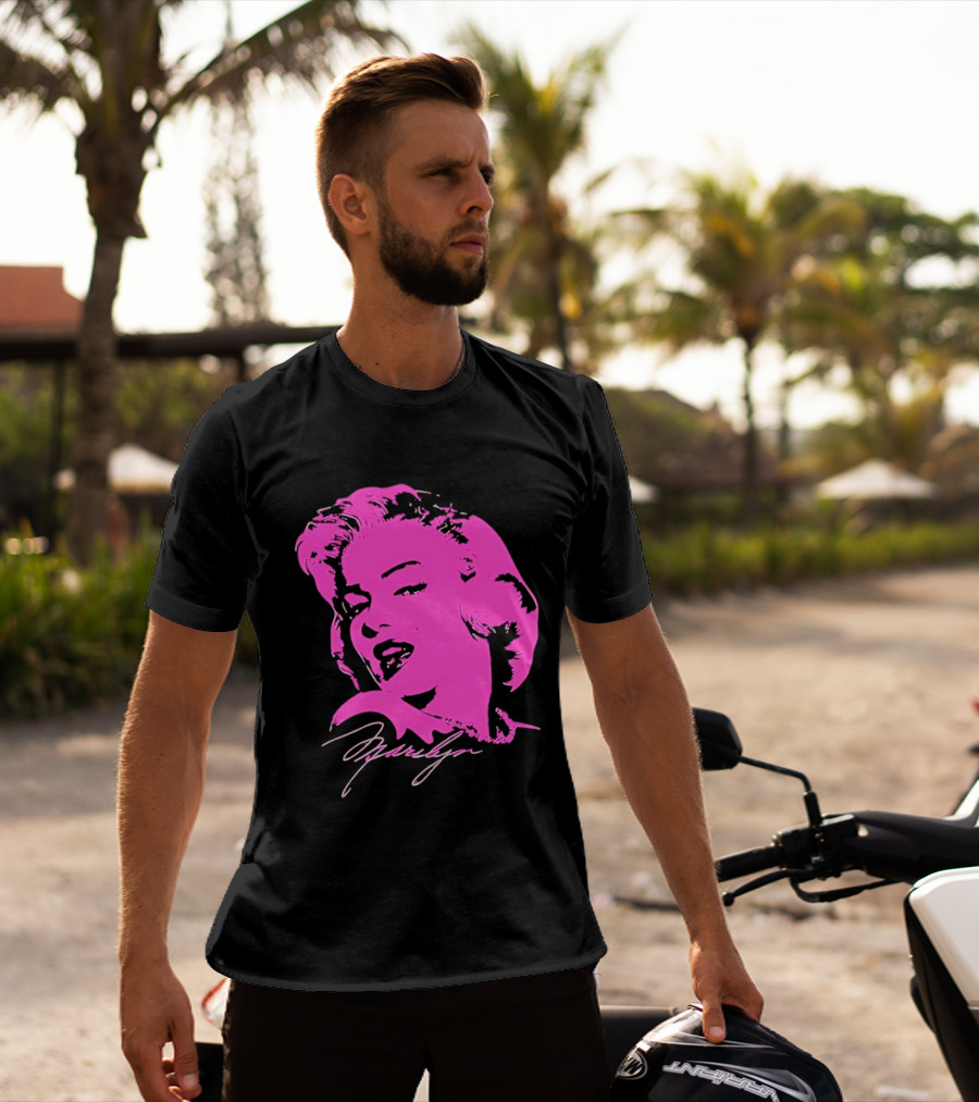 Marilyn Monroe Pink Pop T-Shirt