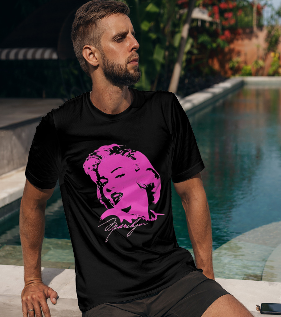 Marilyn Monroe Pink Pop T-Shirt